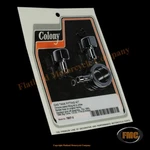 Colony 7807-3, Gas Tank Fitting Kit For Flex Hose, 1950-1964 Big Twins, Chrome. Fixed Price $23.91.
