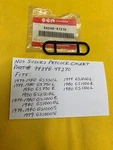 New Oem Suzuki Petcock Gasket (44348-47270) GS550, GS750, GS1000, GS1100. Fixed Price $10.99.