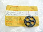 New Nos Kawasaki Genuine Rubber Fuel Tap Lever Packing 43049-1017 Bayou 220. Fixed Price $11.96.