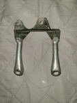 1986 1987 Suzuki RG500 Gamma Oem Fuel Gas Petcock Bracket Joints Assy. Fixed Price $149.95.