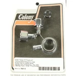 Colony Chrome Plated Gas Tank Fitting Kit 7807-3. Fixed Price $25.20.