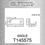 T145575 Angle Fits John Deere (surplus Open Box). Fixed Price $125.02.