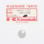 Kawasaki Fuel Tap Strainer Part Number 14043-1002. Fixed Price $12.99.
