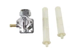 Vtwin Fuel Valve Vacuum Chrome Petcock For 1995-2001 Harley Dyna Softail Touring. Fixed Price $82.95.