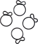 Fuel Star Hose Clamp Kit 16.6 Mm Black Wire FS00047. Fixed Price $10.40.