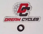 Nos Genuine Suzuki AS50 TC120 AC100 TS50 Fuel Cock Gasket 44348-01010 New Oem. Fixed Price $9.69.