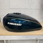 Good Condition Color Included Kawasaki KZ1000A1 Genuine Fuel Tank Green. Fixed Price $475.00.