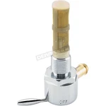 Bikers Choice Chrome 3/8" Round Petcock W/right Side Outlet - 22604. Fixed Price $99.99.