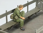 Presale Us Soldier Rider For Truck, Tank Vietnam War 1:35 Pro Built Model #8. Fixed Price $49.98.