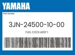 Yamaha Genuine Fuel Cock Assy 3JN-24500-10-00. Fixed Price $43.39.