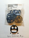 K&l Supply 18-6645 Fuel Tap Gasket For Kawasaki Oe #43049-1066 &43049-1091 (C-2. Fixed Price $12.99.