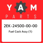 2EK-24500-00-00 Yamaha Fuel Cock Assy (1) 2EK245000000, New Genuine Oem Part. Fixed Price $95.93.