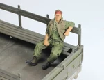 Presale Us Soldier Rider For Truck, Tank Vietnam War 1:35 Pro Built Model #5. Fixed Price $49.98.