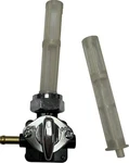 Drag Specialties Vacuum Style 22MM Fuel Petcock Assembly With Left Outlet Black. Fixed Price $163.19.