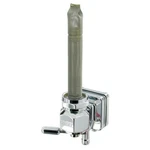 Pingel Chrome Vacuum Petcock Fuel Valve Hex Body Outlet Facing Down 6391-CHV. Fixed Price $199.00.