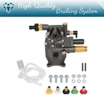 New 3/4 Inch Shaft Horizontal Pressure Washer Pump Water 3000 Psi 2.5 Gpm. Fixed Price $66.87.