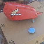 78 Honda Oem Gas Fuel Tank Petrol Canister Petcock Cap. Fixed Price $170.00.