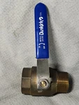 Dunkirk Usa 1-1/4 Brass Shut-off Turn Ball Valve Bmp 600 Wog + Ends Nos. Fixed Price $15.00.