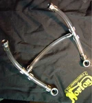 Norton Commando, 1968-74, Oem, "h" Style Fuel Line, Stainless Steel Unions, Uk. Fixed Price $114.95.