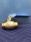 Dunkirk Usa 1-1/4 Brass Shut-off Turn Ball Valve Bmp 600 Wog Male Ends. Fixed Price $24.50.