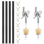 2X For Pocket Bike Atv Taotao 1/4" Inline Gas Fuel Shut Off Valve Switch Petcock. Fixed Price $10.99.