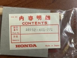 New Nos Vintage Honda Part# 16952-461-771 Screen Set Fuel. Fixed Price $39.99.