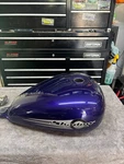 99-03 Honda Shadow Vlx VT600 Purple Gas Petrol Fuel Tank Reservoir Can. Fixed Price $699.00.
