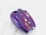 1998-2002 Harley Davidson Road King Flhr Purple Fuel Gas Petrol Tank -dented. Fixed Price $99.99.