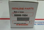 Kawasaki #99999-Y004 Fuel Tap Kit ATV17 -05. Fixed Price $25.00.