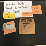 Oem Yamaha XT250, DT100, AT1 Plate Washer Nos 90202-05005 Nib. Fixed Price $35.00.