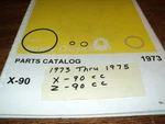 1975 Harley Aermacchi X-90CC Carburetor Gasket Kit Amf. Fixed Price $39.77.