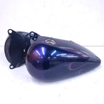 Harley-davidson Purple Flames Split Gas Tanks Evo Heritage Springer 61218-85B. Fixed Price $599.95.
