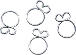 Fuel Star Hose Clamp Kit 9.7 Mm Silver Wire FS00041. Fixed Price $10.40.