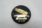 Honda C71 C72 CA72 CB72 CB250 Hawk CL72 Right Fuel Tank Emblem Nos Gold 2176. Fixed Price $174.99.