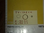 1975 Harley Aermacchi X-90 Carburetor Inlet Gaskets Set. Fixed Price $17.22.