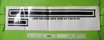 Rickman Honda Cr 750 Large Tank Center Stripe Set P/n R109 00 915 Nos Cb. Fixed Price $45.00.