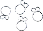 Fuel Star Hose Clamp Kit 9.7 Mm Silver Wire FS00041. Fixed Price $10.40.