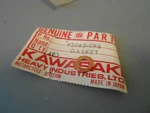 Nos Kawasaki KZ750 EX500 EN500 ZR1100 ZG1200 Pectcock Gasket 92065-096. Fixed Price $13.99.