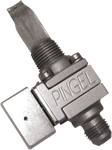 Pingel Guzzler Fuel Valve 3/8IN. Npt - 6AN Single Outlet Clear Anodized GV13G. Fixed Price $194.92.