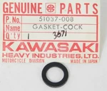 1967-81 Kawasaki Kd Km G3 Kv 80 100 Fuel Petcock Seal Gasket Oem 51037-008. Fixed Price $9.36.