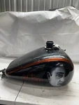 Harley-davidson 08-23 Road Glide Fuel Gas Tank Custom Air Brush Johnny Cash 2015. Fixed Price $245.00.