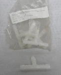 Norton Pipe Fuel "t" Piece Plastic Part # 06-2344 Made In Uk. Fixed Price $5.00.