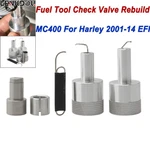 MC400 Fuel Tool Check Valve Rebuild Kit Steel New For 2001-2014 Efi Harley. Fixed Price $24.56.