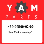 439-24500-02-00 Yamaha Fuel Cock Assembly 1 439245000200, New Genuine Oem Part. Fixed Price $169.03.