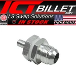 -10AN Straight To 3/8" Hose Barb Double Fuel Pump Tank Fitting Bulkhead Adapter. Fixed Price $19.99.