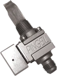 Pingel Guzzler Fuel Valve 3/8IN. Npt - 6AN Single Outlet Clear Anodized GV13G. Fixed Price $207.99.